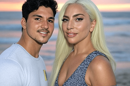 Gabriel Medina and Lady Gaga