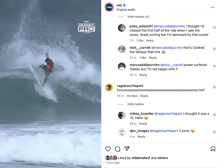 Filipe Toledo’s Gold Coast Pro winning ride, “most overscored wave in surfing history!”