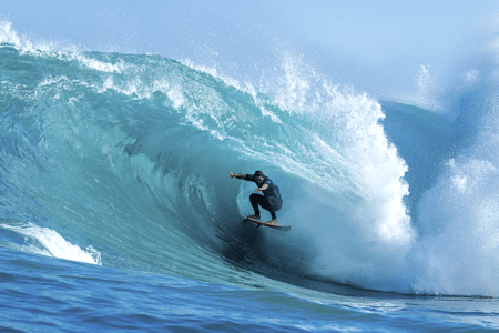 Surfing The Box at Margaret River pro 2025