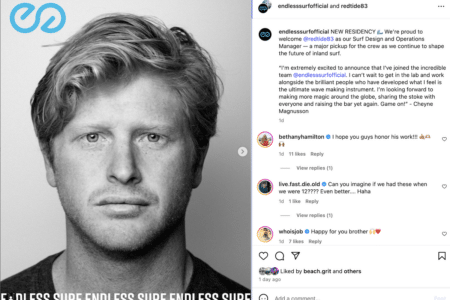Cheyne Magnusson signs with Endless Surf