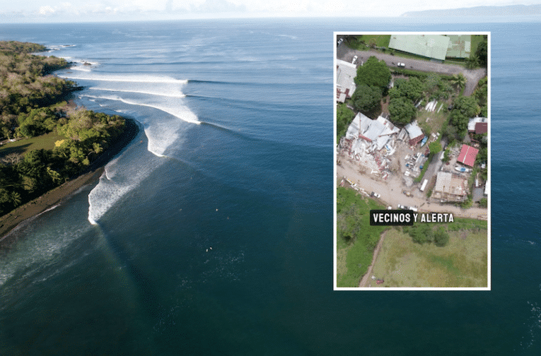 World’s second greatest left under direct attack in Costa Rica