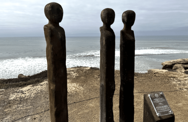 Baja locals build monument to American and Australian surfers savagely murdered last year