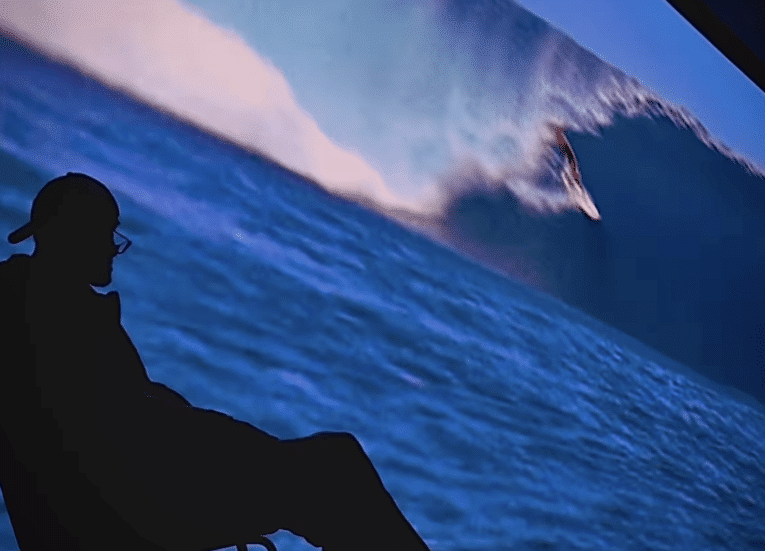 Family of surf film god Jack McCoy release incredible vision of his last public moment