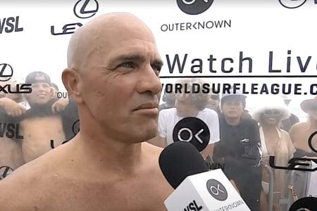 Kelly Slater, eliminated, day one, Lexus Trestles Pro