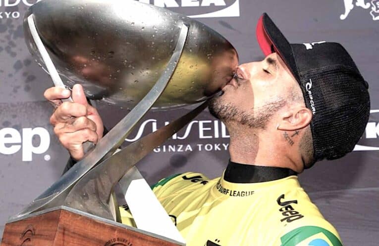 Revealed: The WSL slugged Gabriel Medina $30K for his 2021 world title trophy
