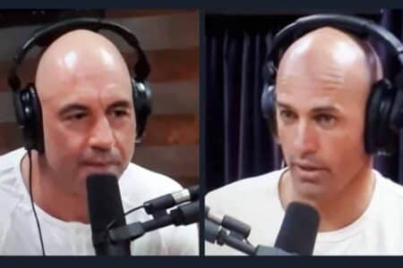 Rogan (left) and Slater (right).