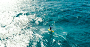 Josh Ku somewhere in the Bali Strait tween Bali and Java.