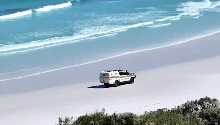 Great Shark attack at Wharton Beach, Esperance.