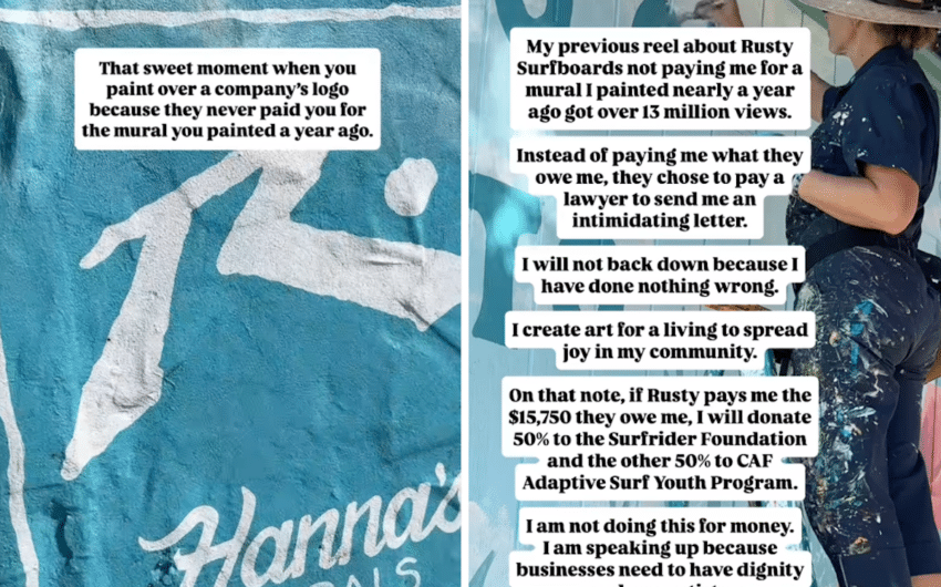 Rusty Surfboards Inc v Hanna Daly