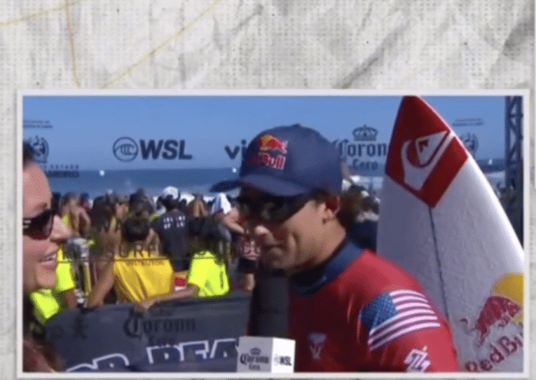 Surf stud Griffin Colapinto fetes America with freestyle rap for Independence Day!