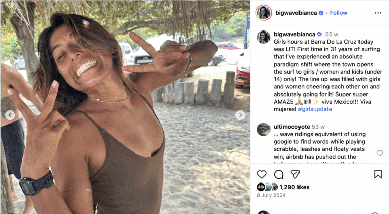 Gatekeepers to Mexico’s best surf spot introduce women-only sessions