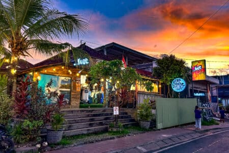 The famed White Monkey Surf shop at Padang Padang reigns supreme on the Bukit Peninsula as the core store. But is it the last of it’s species?
