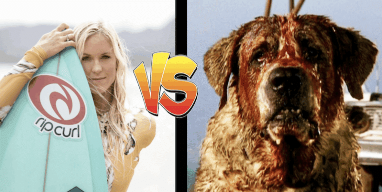 Lightning rod surfer Bethany Hamilton infuriates owners of grumpy dogs