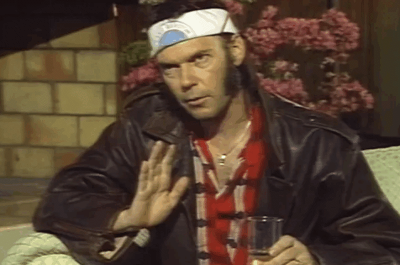 Neil Young (pictured) pre-suit.