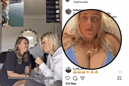 Nude woman death threats