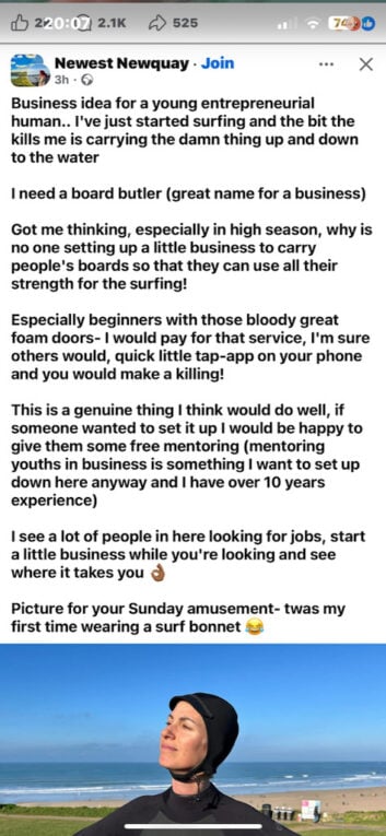 Get Rich Quick Business Idea Floated Free Of Charge To Entrepreneurial Young Surfers 1
