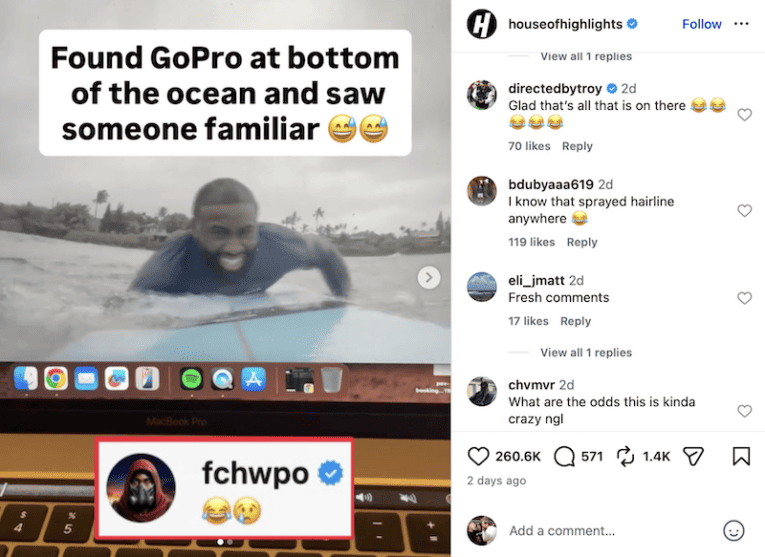 Gopro Found On Ocean Floor Reveals Video Of Nba Superstar Jaylen Brown Getting Pushed Into Wave 1